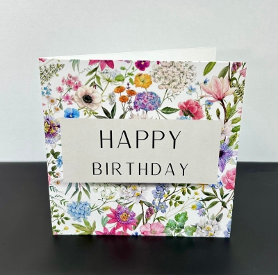 Happy Birthday Card, Designed in house. 