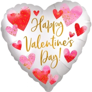Happy Valentines Day Heart Shape Balloon